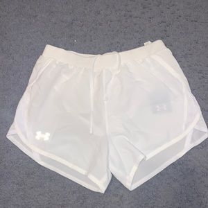 White under armour shorts